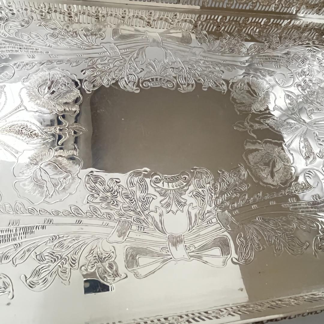 【VINERS】 カクテルトレー / ギャラリートレー 42cm