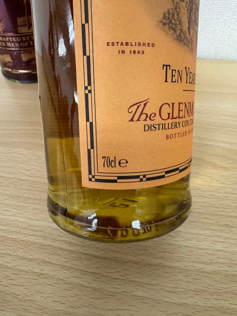 古酒　未開栓　グレンモーレンジ　10年　旧ボトル　700ml 箱付き