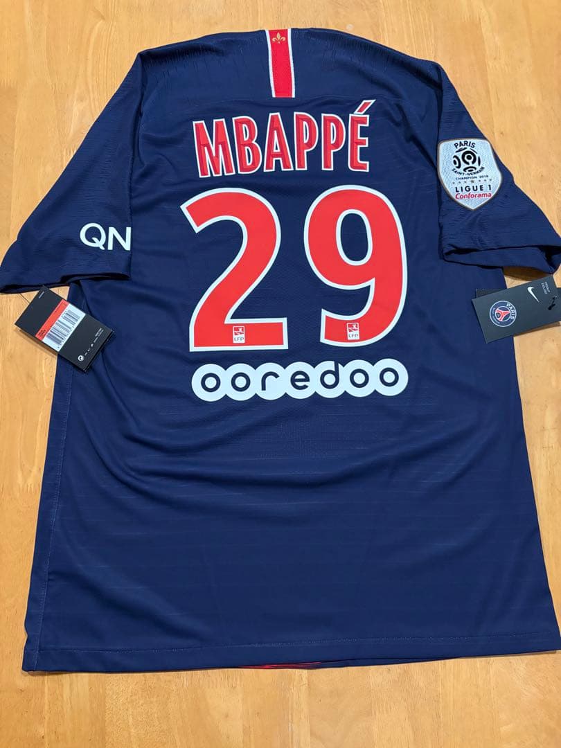 正規品 新品 オーセンティック パリサンジェルマン 18/19 エムバペ L