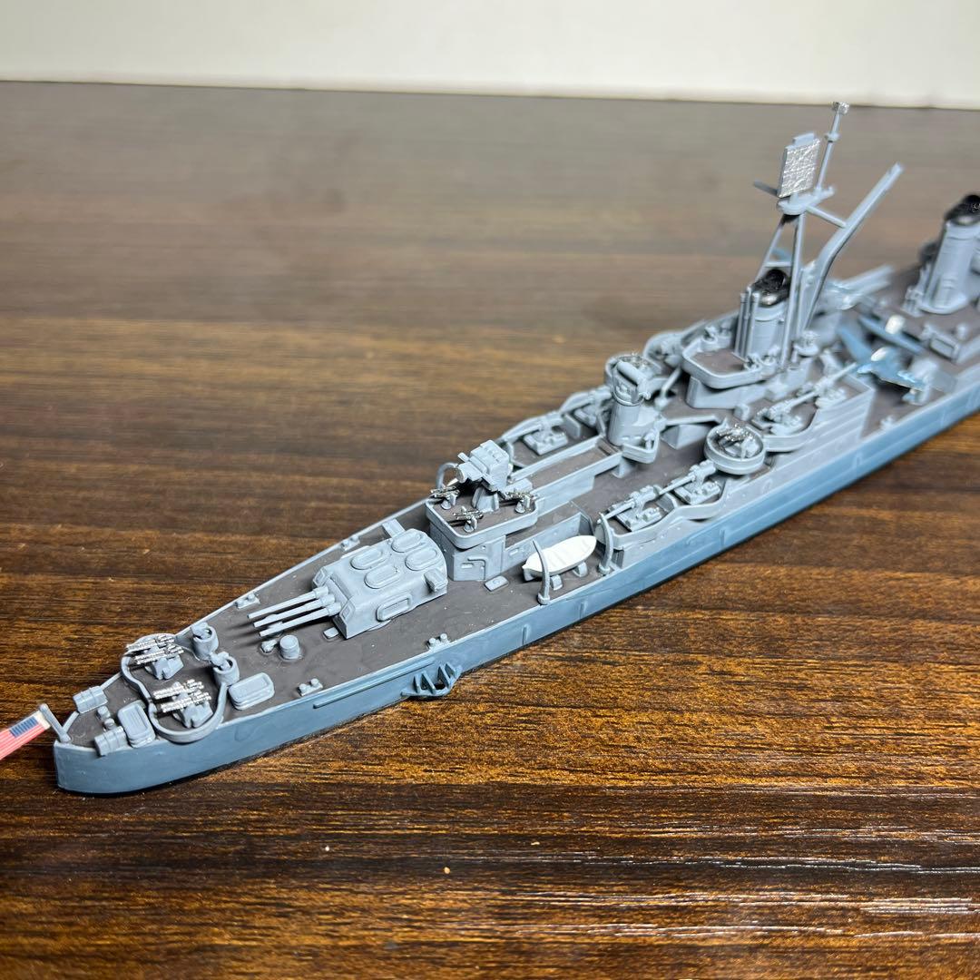 1/700 アメリカ海軍　重巡洋艦インディアナポリス 日本海軍　潜水艦伊58号