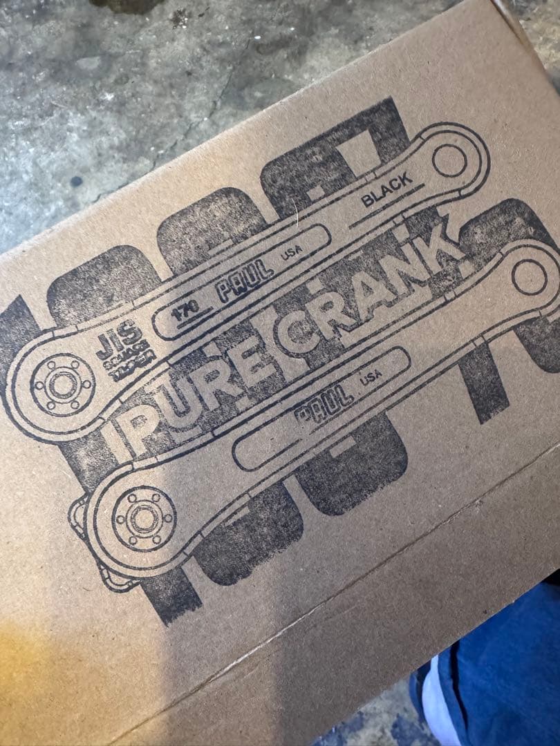 Paul Components Pure Crank ブラック　170mm