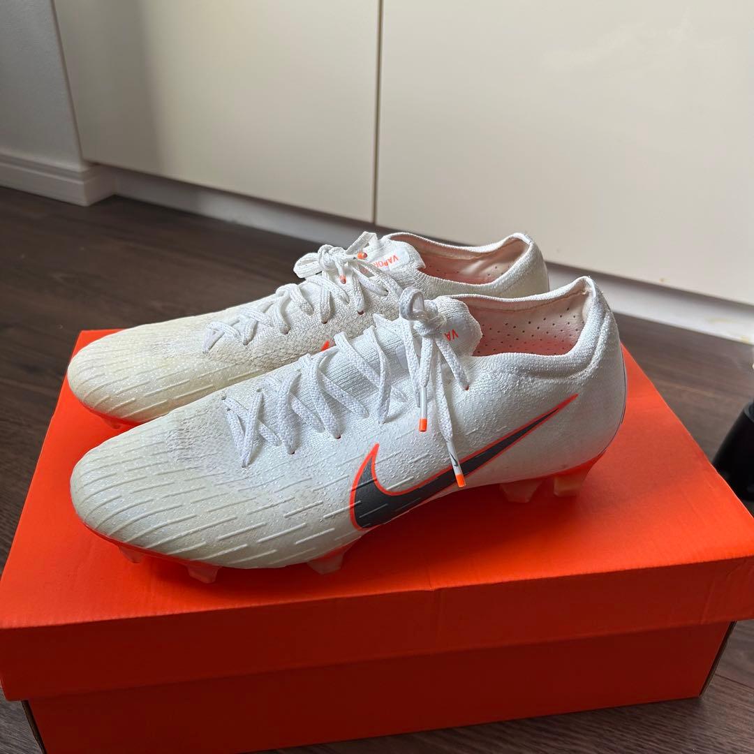 NIKE マーキュリアルヴェイパー12エリートFG 25.5cm ホワイト