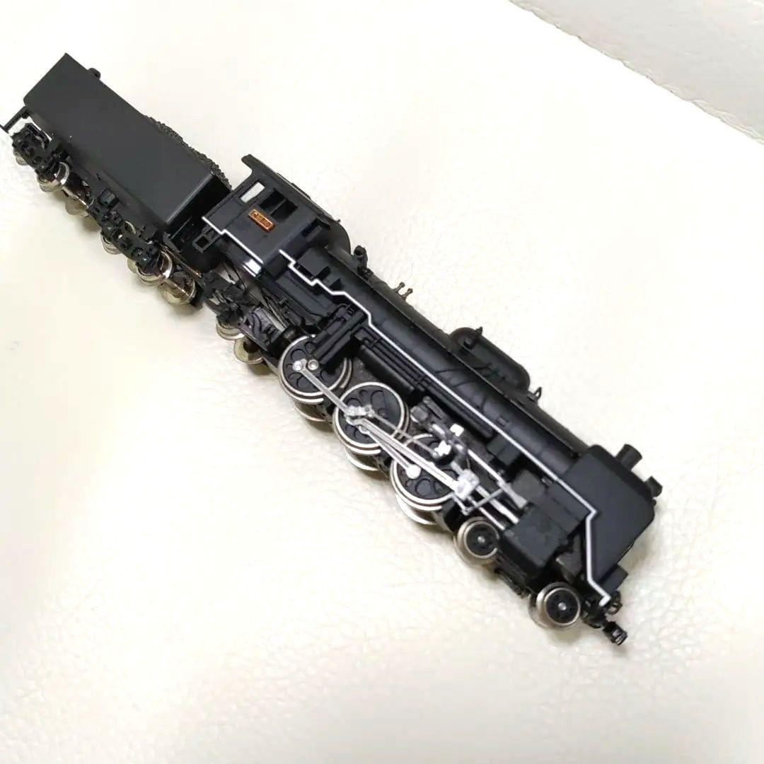 黒い蒸気機関車Ｃ59モデルＮゲ−ジ未使用