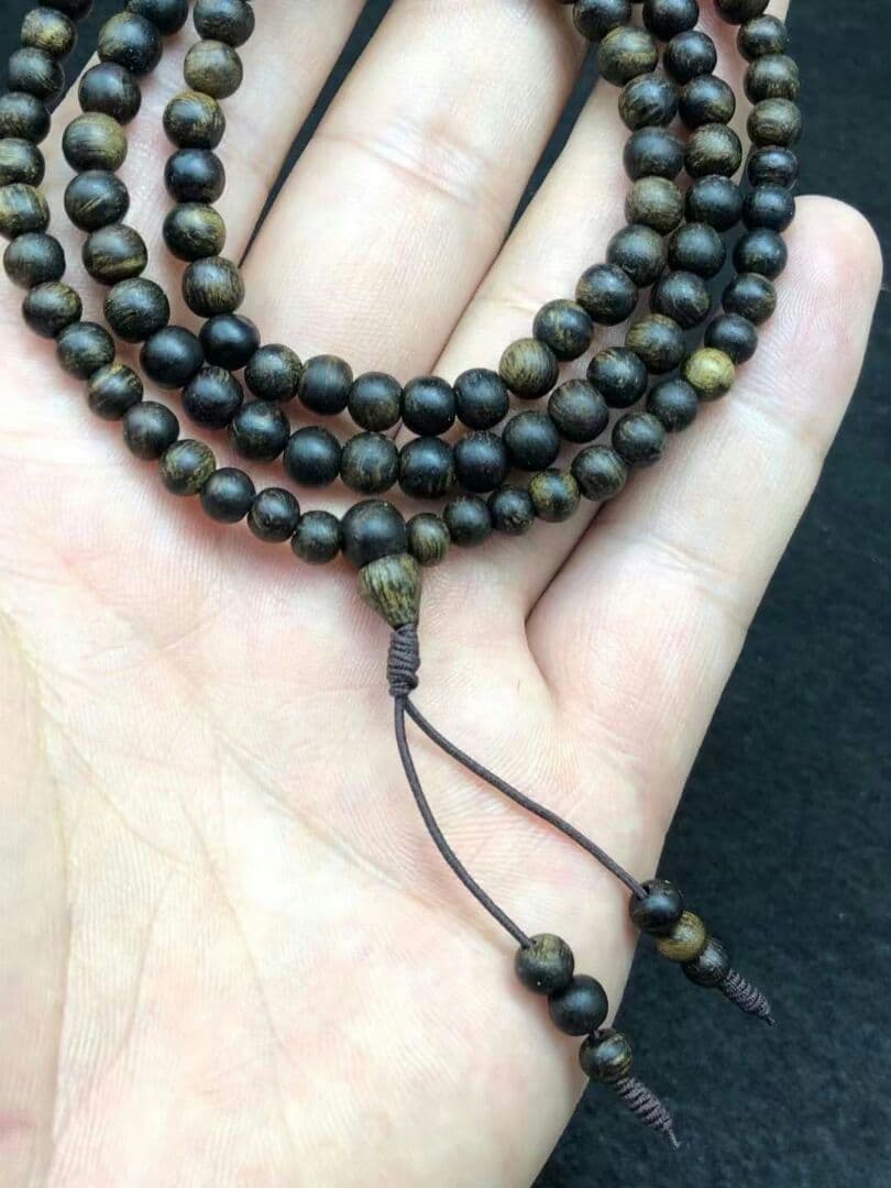 本物見逃すな！ダラガン虎斑沈香手串 沈香木 伽羅 聞香