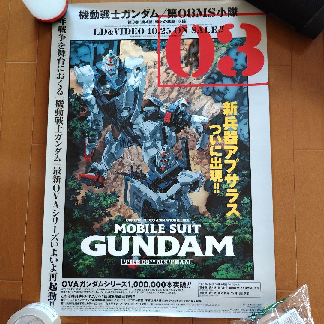 機動戦士 ガンダム　第08MS小隊ポスター　６点まとめ売り