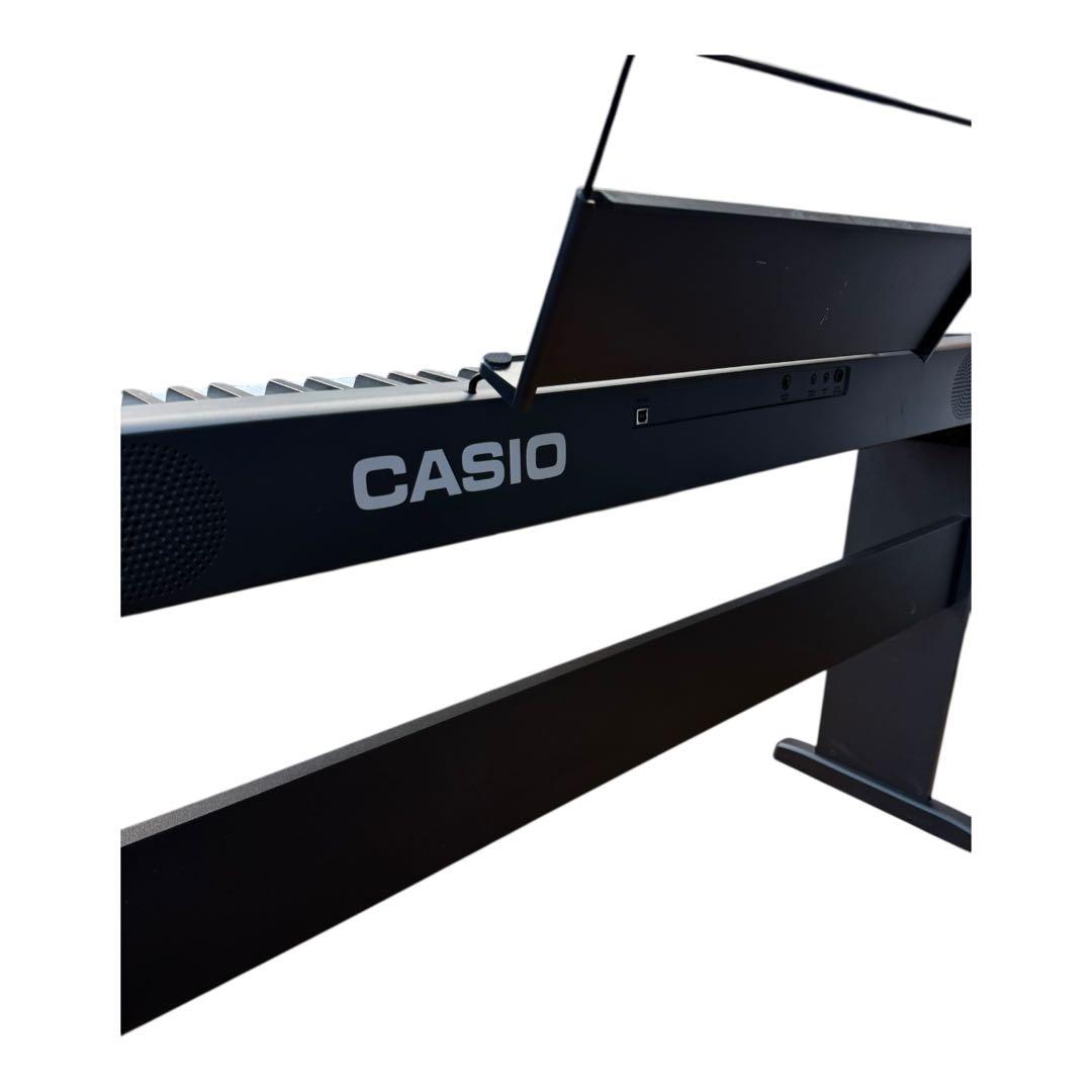 スタンド付き　CASIO カシオ 電子ピアノ 88鍵盤 CDP-S100BK