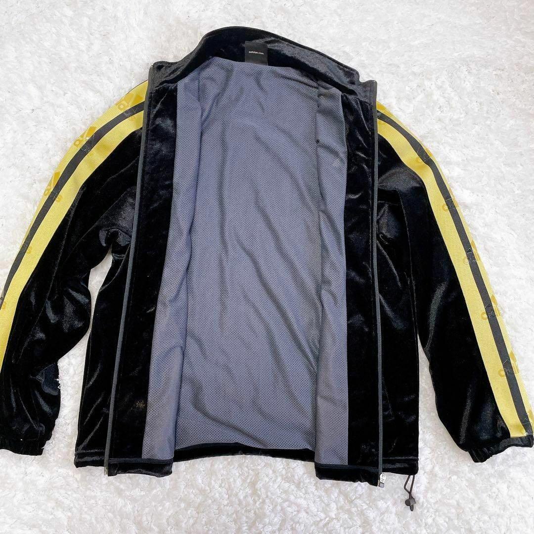 【美品】adidas アディダス　ベロア　ジャージ　セットアップ　S 上下セット