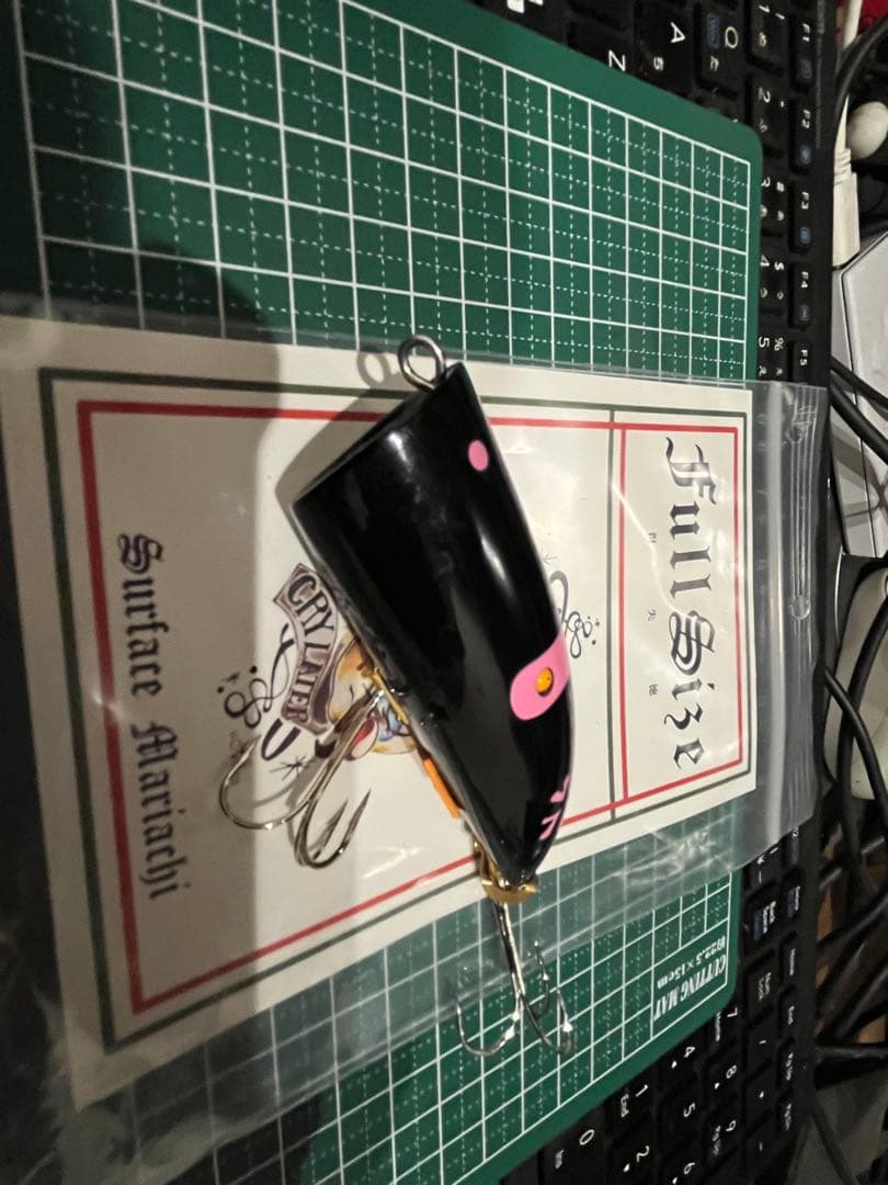 フルサイズ　ポッパー01 ローカル　ティート　津波ルアーズ　アカシブランド　道楽