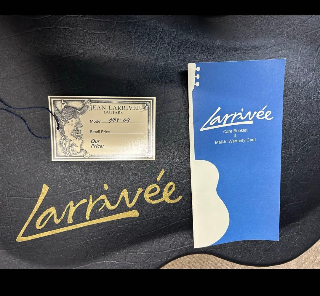 Larrivee OMV-09 美品 ラリビー製　Hケース付