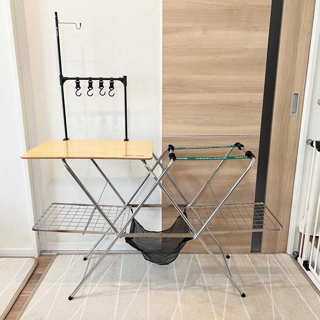 UNIFLAME キッチンスタンド　ツーバーナー　初代　稀少　おまけ付