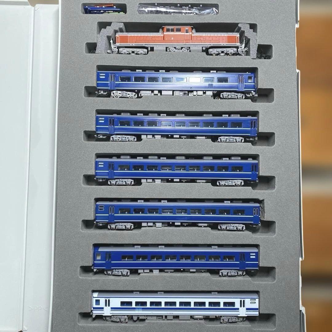 那*岡様 ジャンク　制作途中　TOMIX DD51＋14系客車　JR東海風