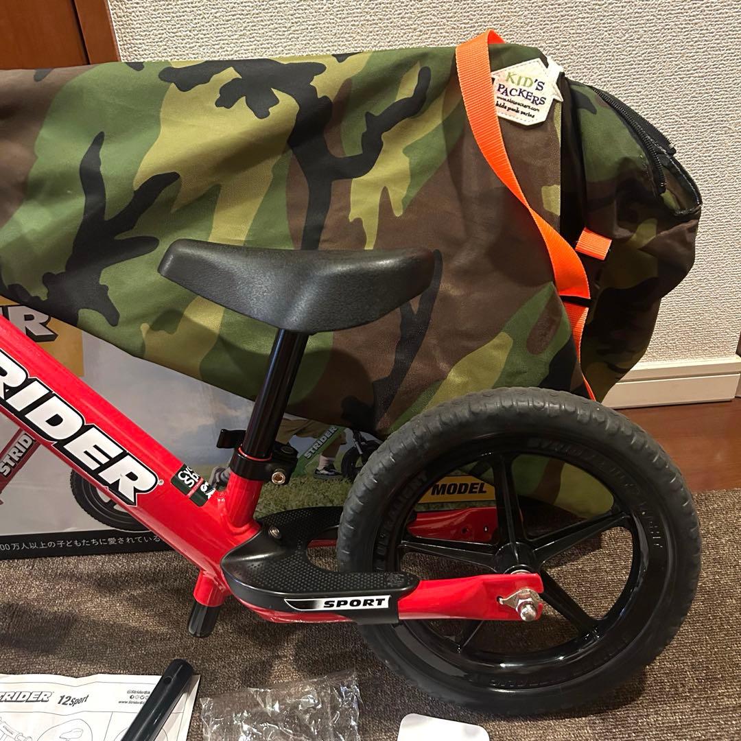 ★美品★ストライダー　レッド　STRIDER 12インチ　スポーツタイプ　箱付き