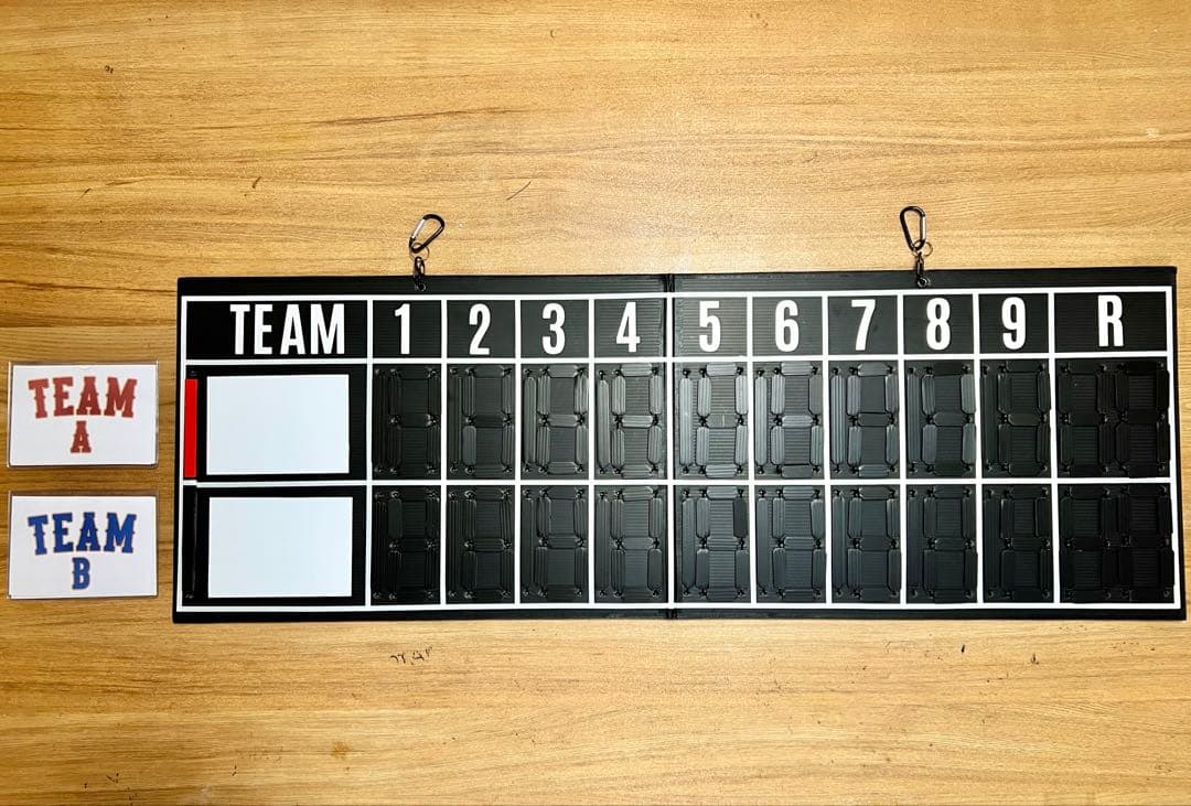 野球　ベースボール　スコアボード　得点ボード　点数