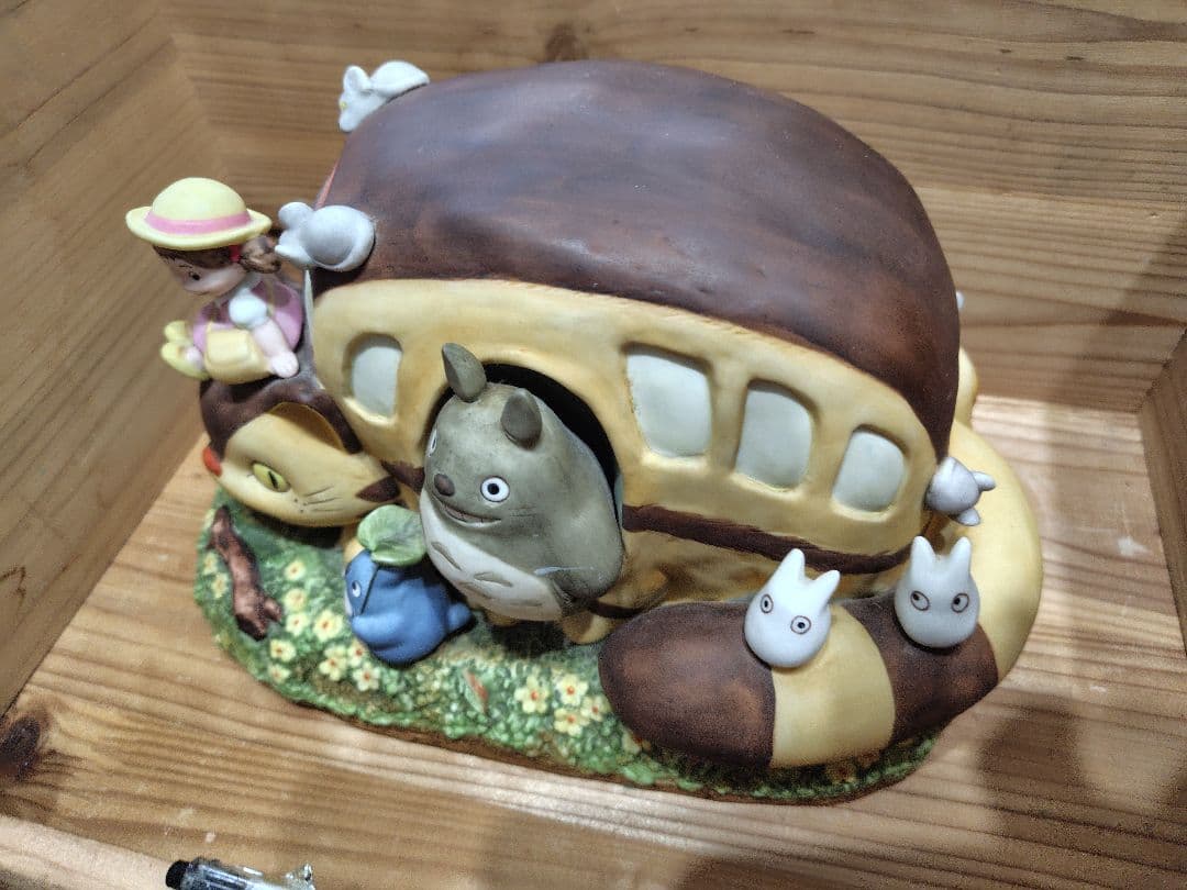 となりのトトロ　セキグチオルゴール　めい　ネコバス　スタジオジブリ　宮崎駿