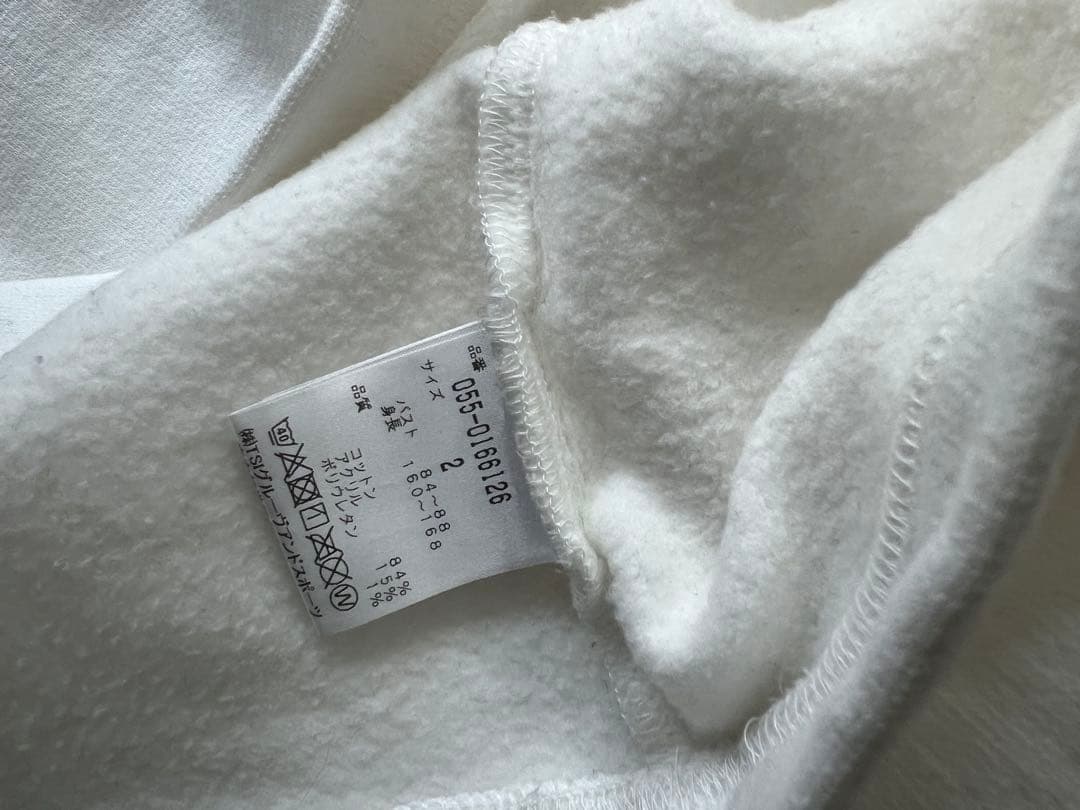 Namii♡様 パーリーゲイツ ホワイト裏起毛ハイネック