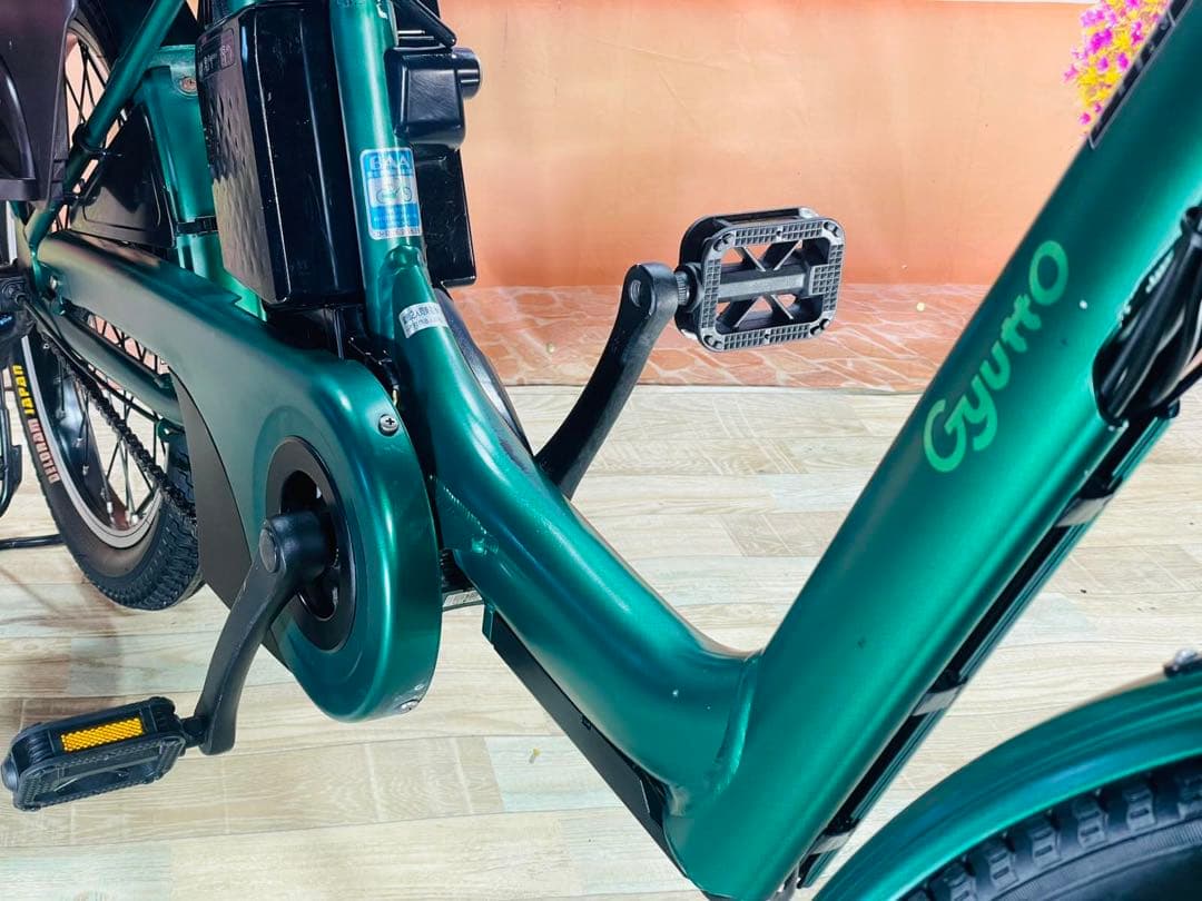 ギュットアニーズ2022年⭐️16AH！子供乗せ電動アシスト自転車Y3242