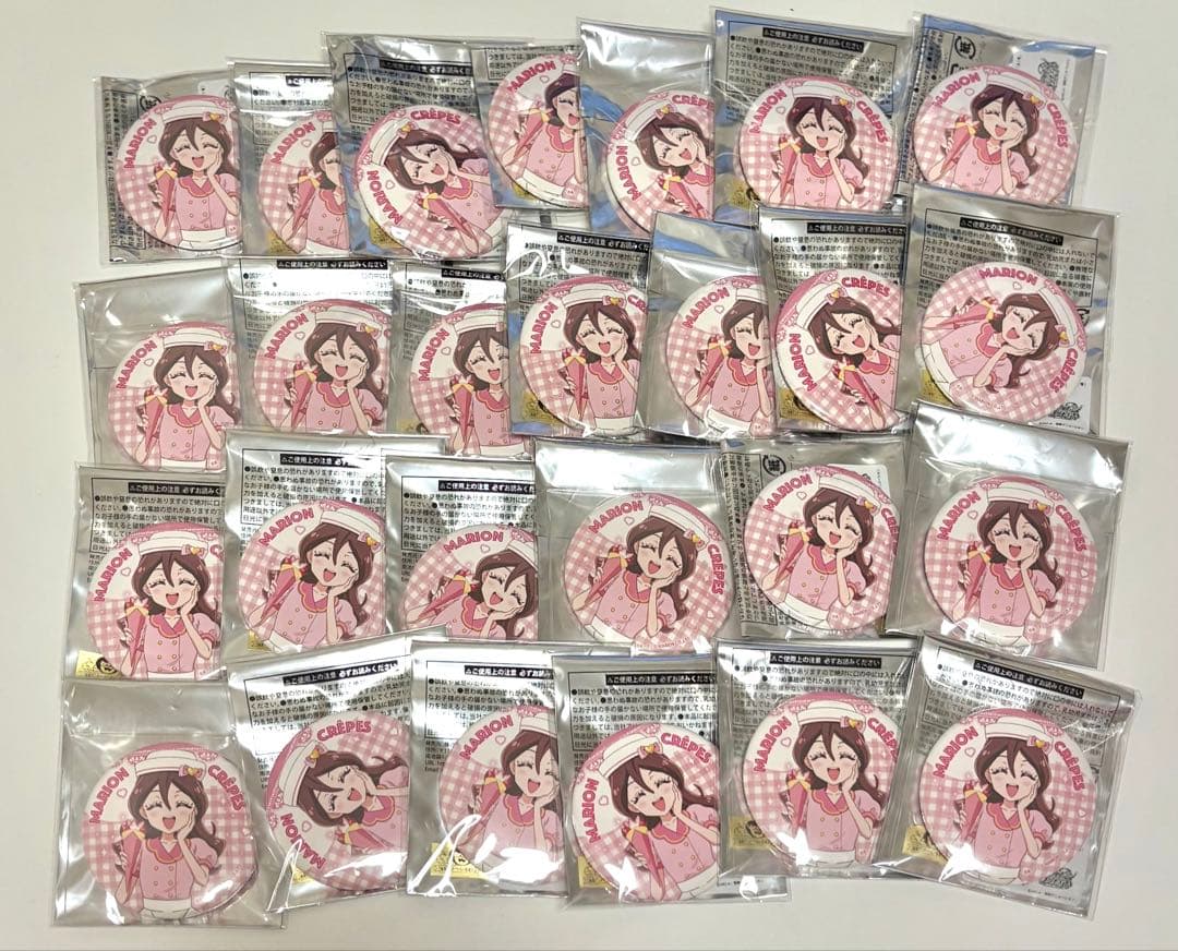 キミとアイドルプリキュア　マリオンクレープ　コラボ　缶バッジ　咲良うた 26点