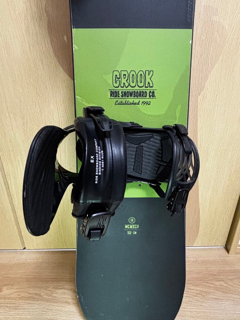RIDE スノーボード ビンディング ケース セット152cm