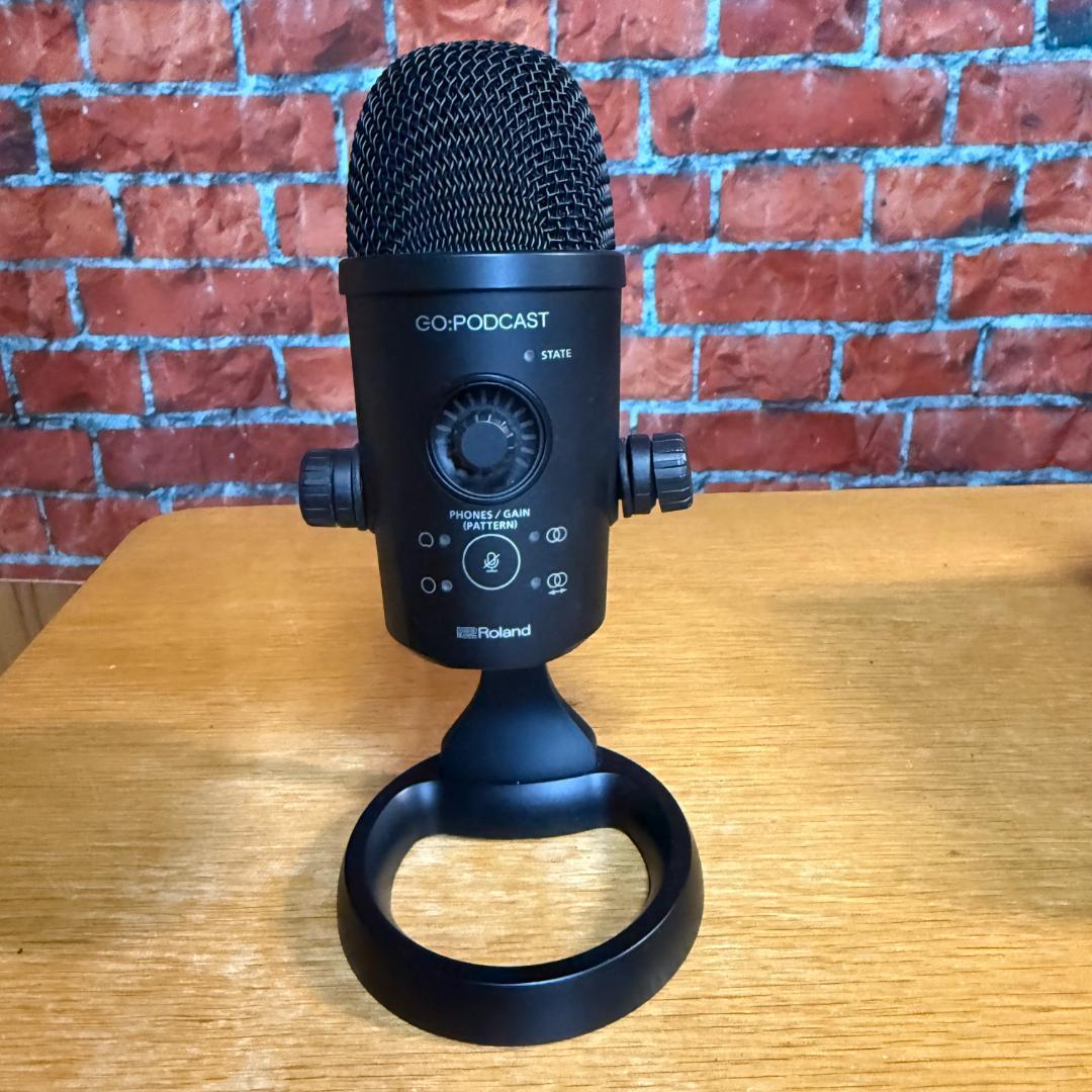 Roland GO:POCAST コンデンサーマイク