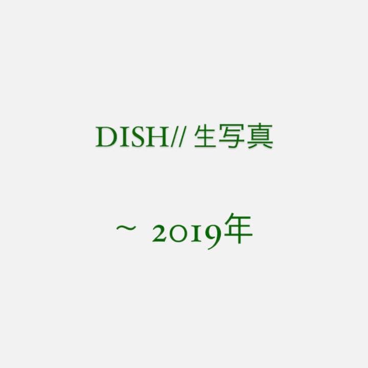 DISH// 生写真