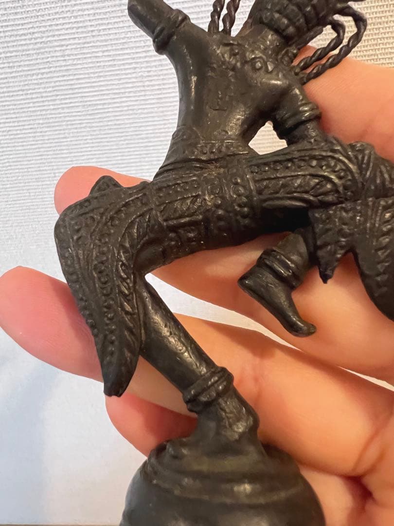 銅 仏像　鈴　踊り仏像　骨董　古美術　中国　タイ