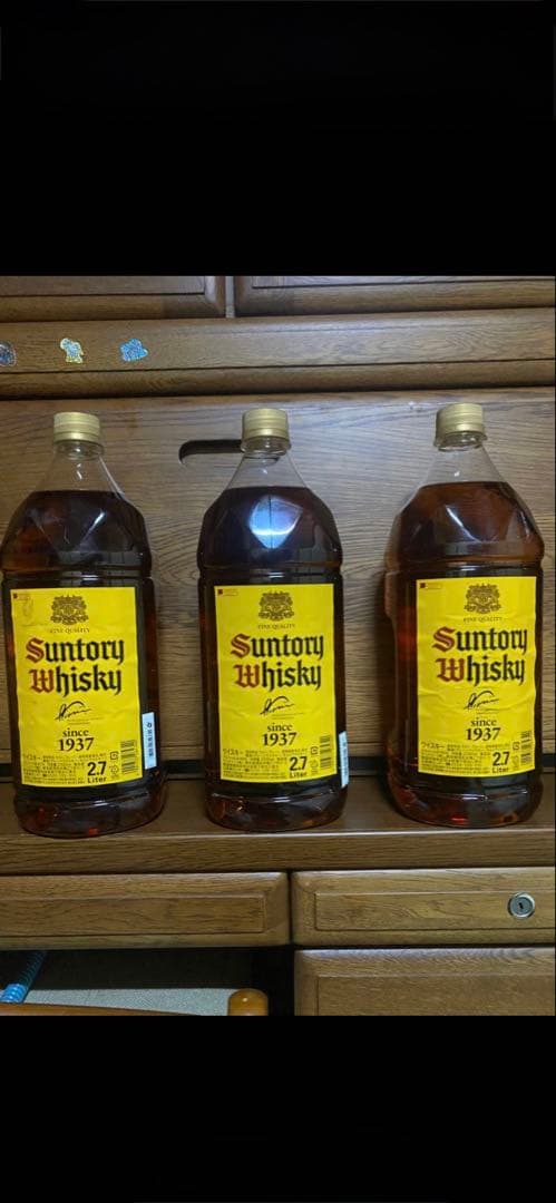 サントリー 角 ウィスキー 2.7L ３本セット