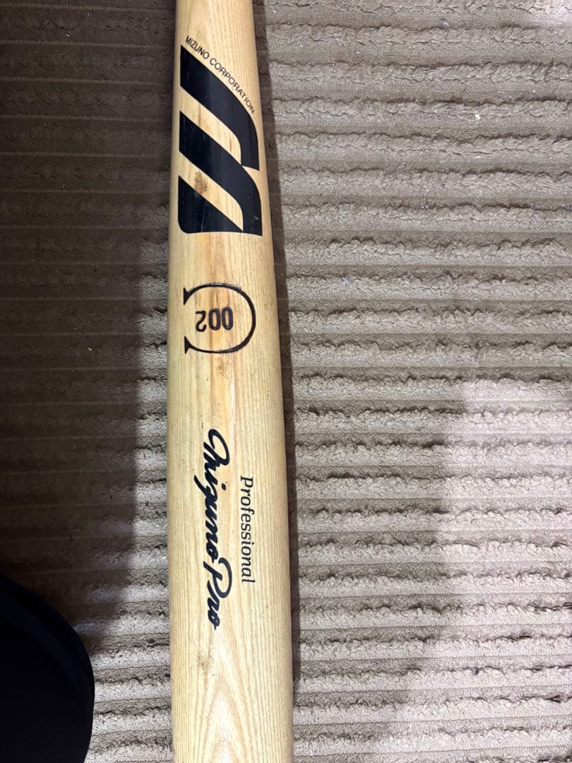 ミズノプロ　公式木製バット　ビックエム