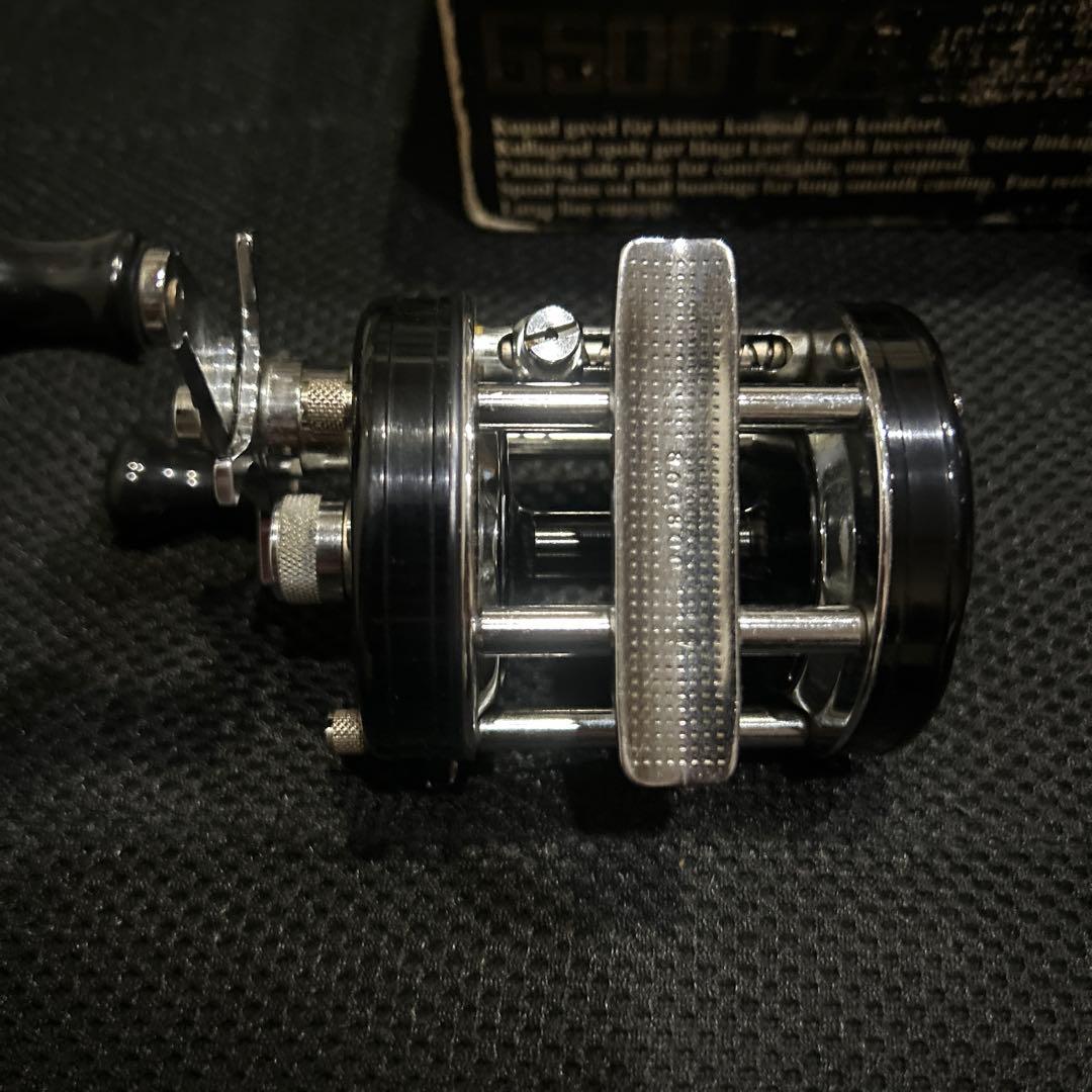 アンバサダー6500CA年代物青黄チェッカー雷魚