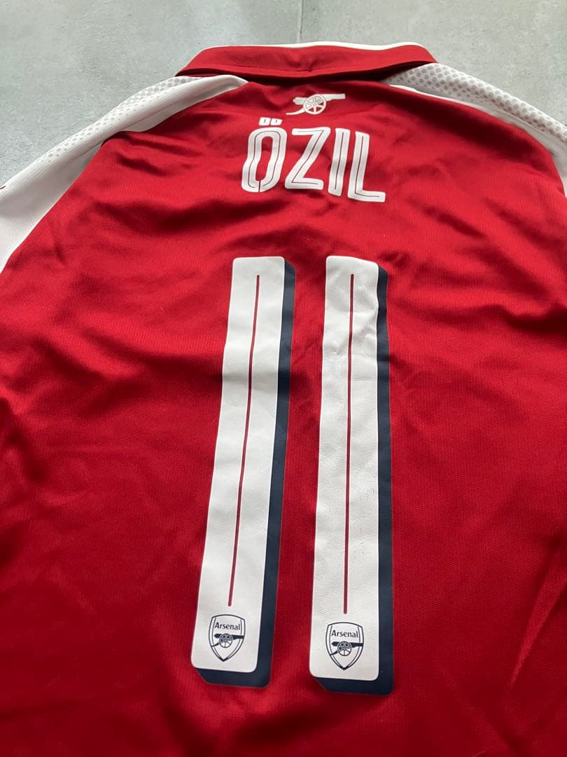 16-17 メストエジル　アーセナル　プーマ　長袖ホームユニフォーム