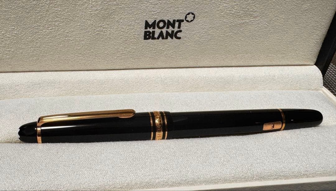 【新品未使用】モンブランローズゴールドコートマイスターシュテュック145 万年筆