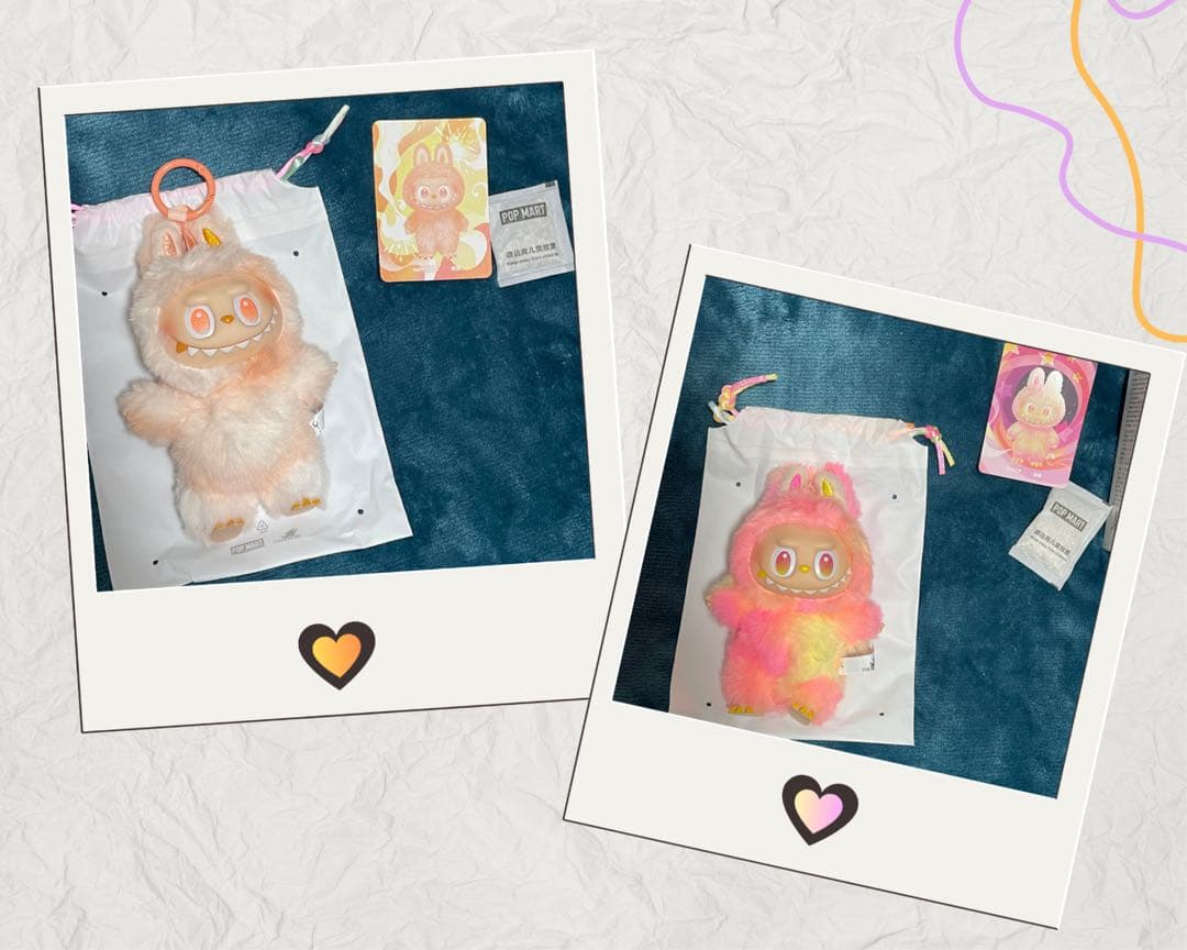 Labubu フィギュア 2体セット 新品未使用 正規品