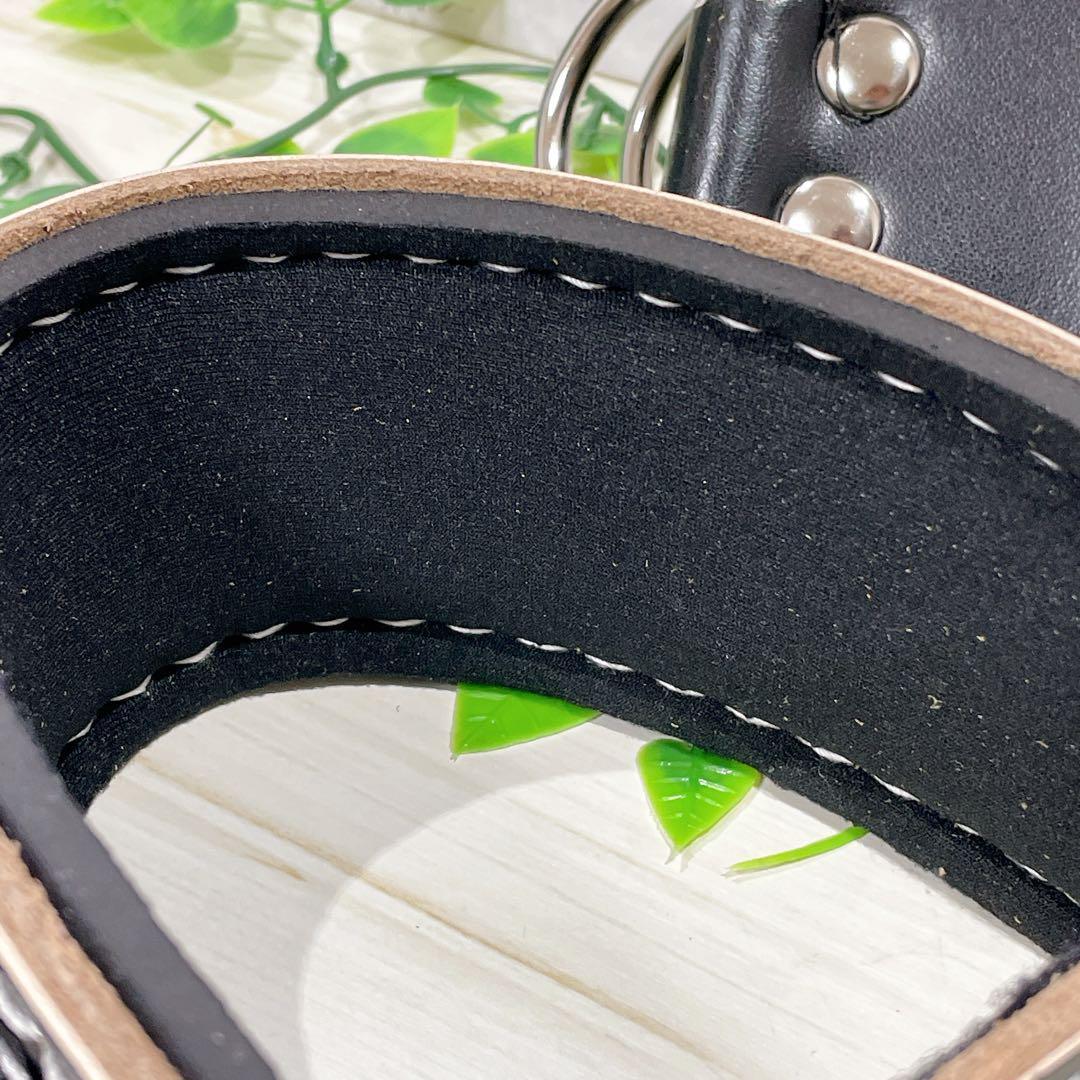 ☆レザーアンクルストラップ 2個 重さ調整可能 マシンワークアウト ブラック