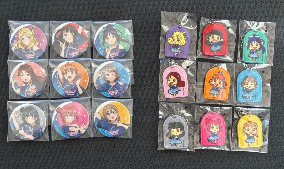 Aqours Finale 永久Stage ガチャ 缶バッジ