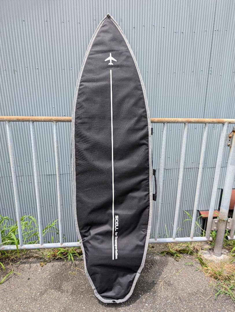 ショートボード　6,0　ケース、リーシュコード付き