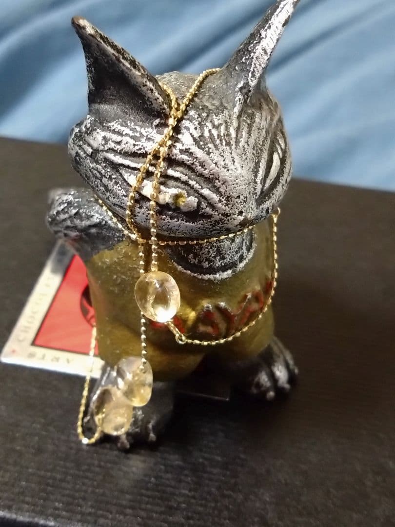 わちふぃーるど 鬼レア ダヤン マハラジャ風10kゴールド仕上げ！一点のみ