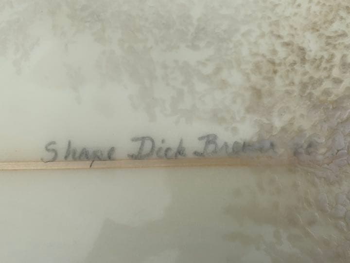 手渡限定　dickbrewer サーフボード　5.6