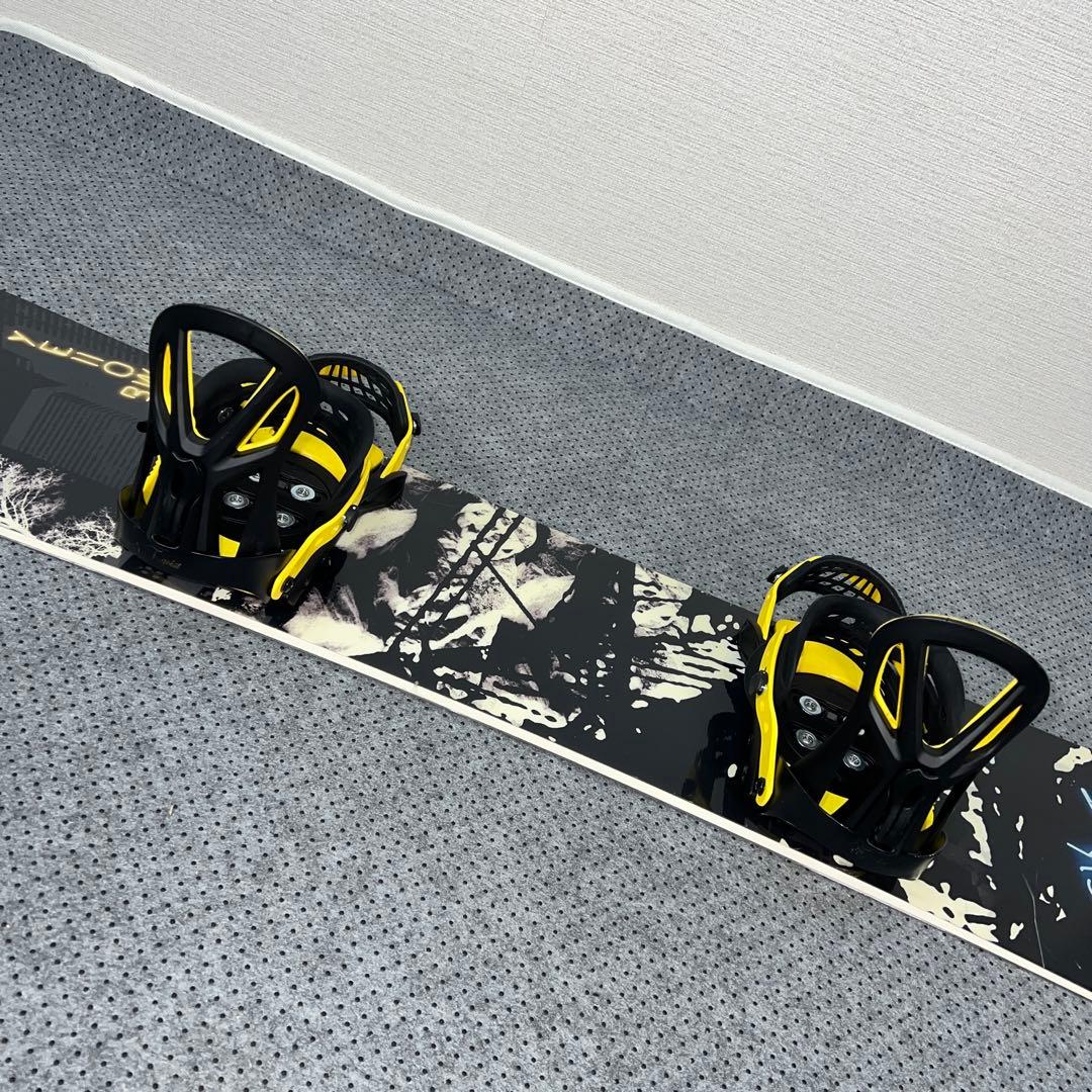 7-８回使用 154cm yellow bus×バインディング MLサイズ