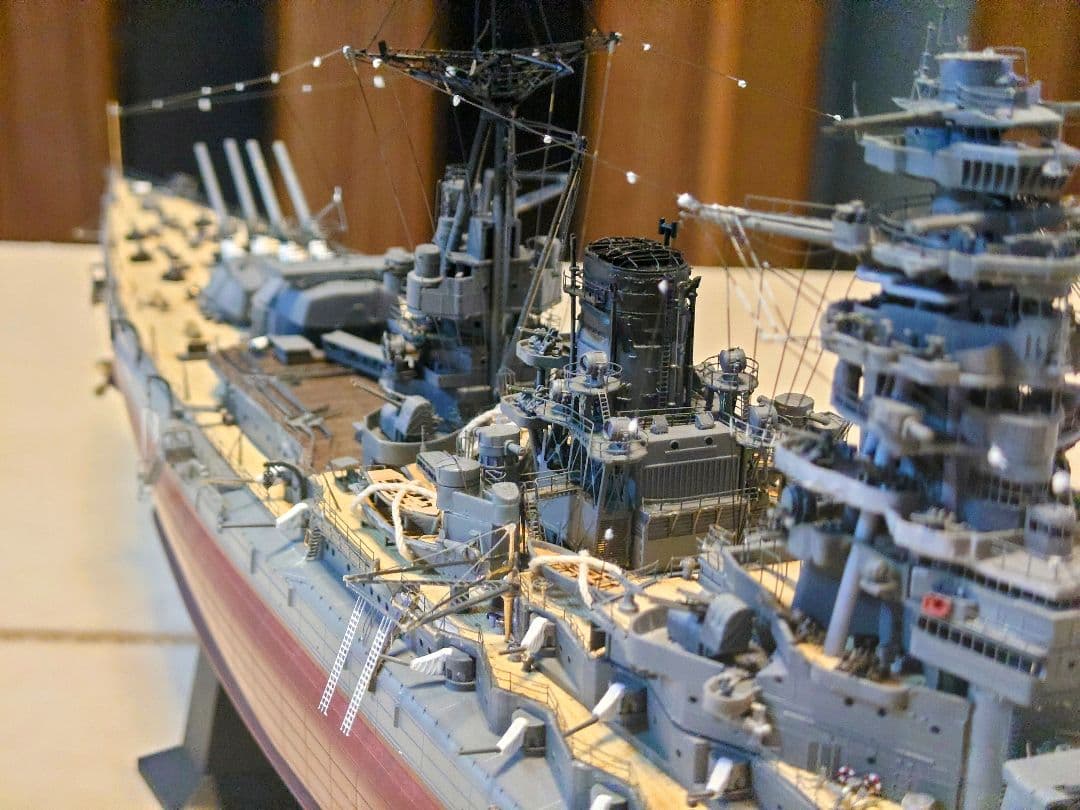 k*郎様 期間限定値下げ　精密模型　長門 開戦時（改） 1/350　ポントス長門