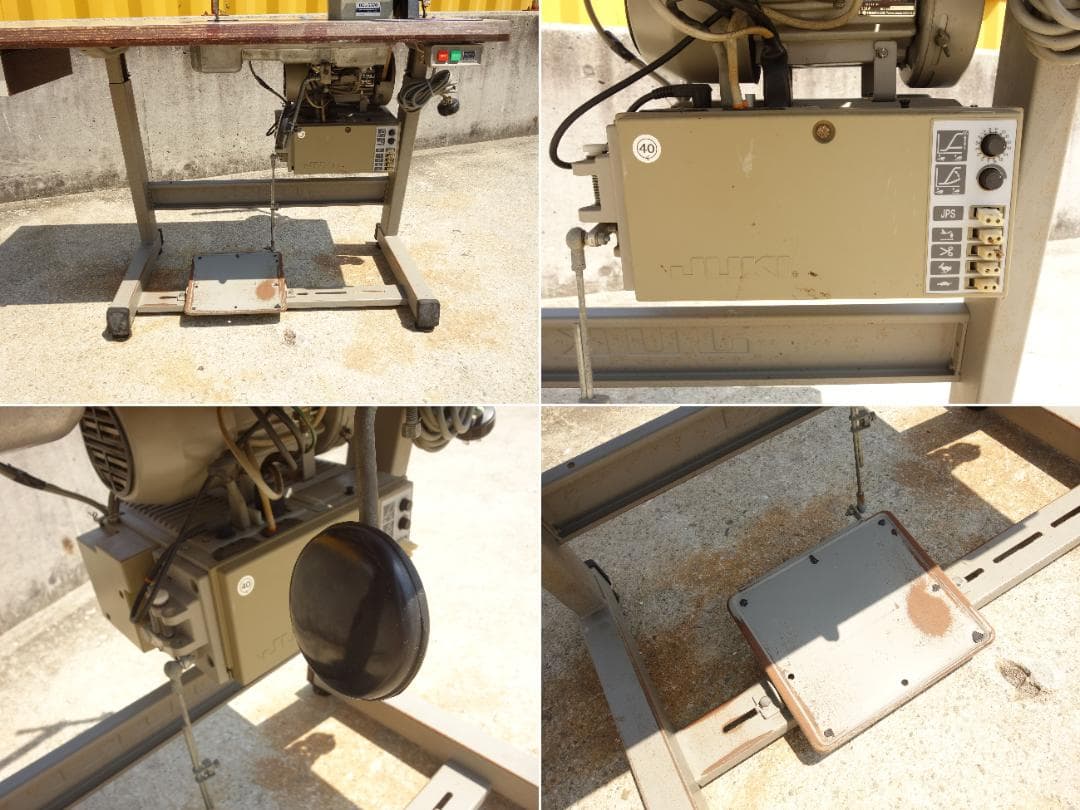 【中古】K▼ジューキ 工業用 ミシン 本縫い DDL-5570 (37098)