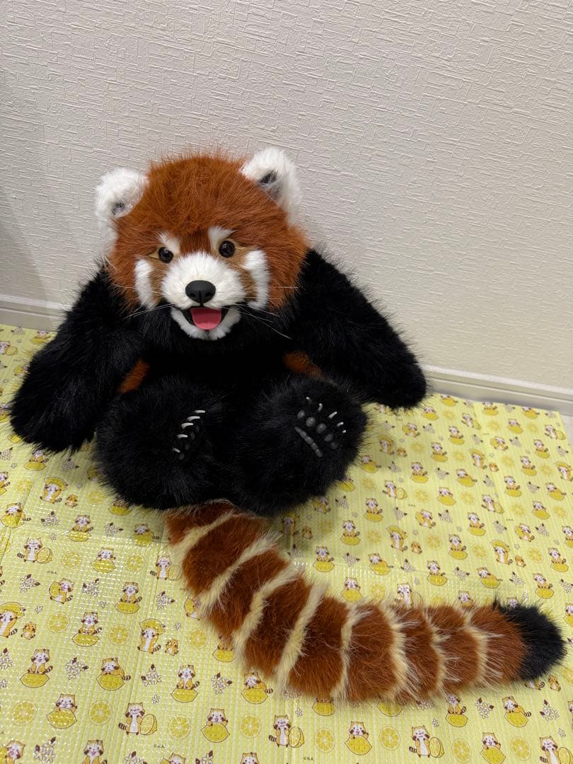 等身大 レッサーパンダ ぬいぐるみ 超リアル 重量感あり