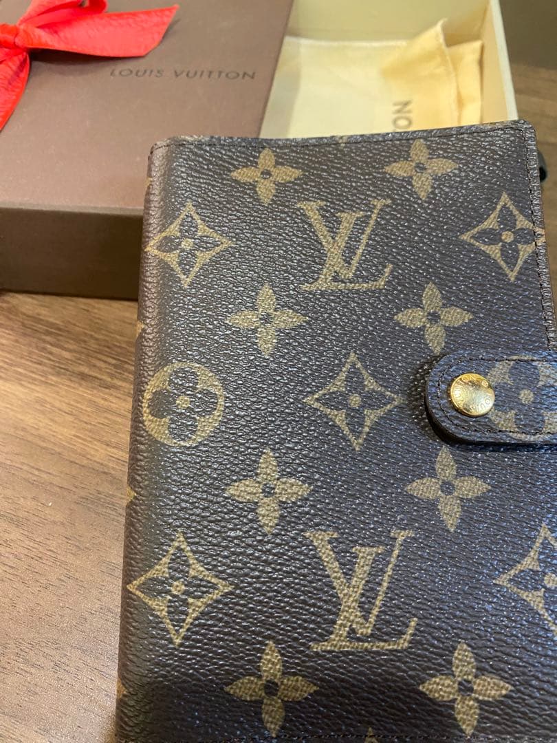 Louis Vuitton 手帳カバー モノグラム ブラウン