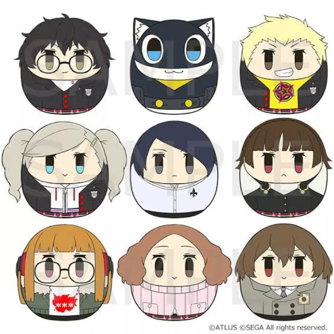 ペルソナ5 コロこっと ぬいぐるみ マグネット BOX購入特典付き セット