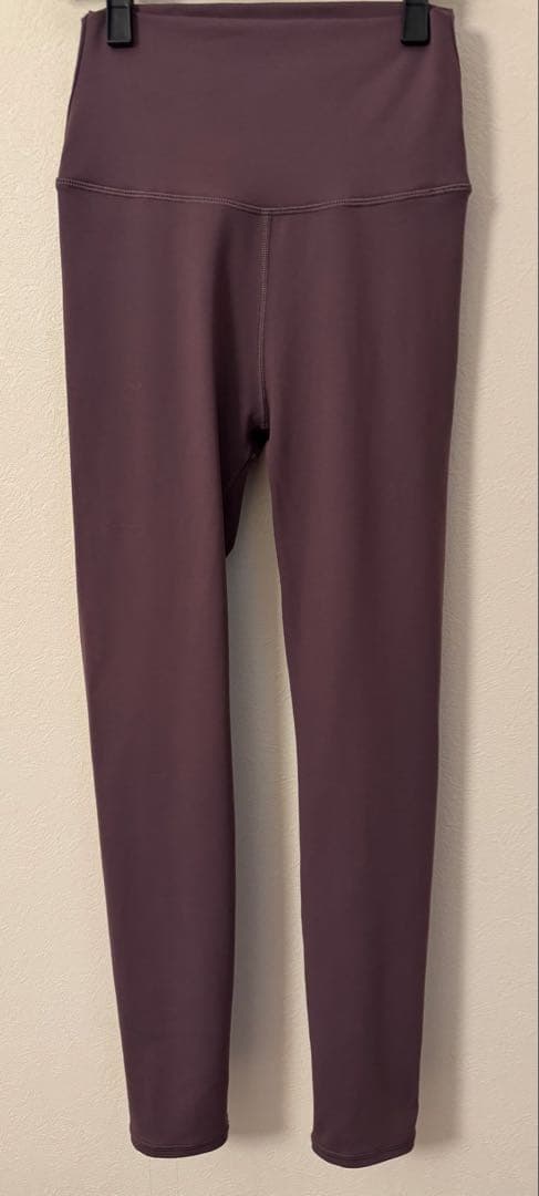 Julier 定番パープル ハイウエスト プレミアム　ヨガパンツ　美品✨