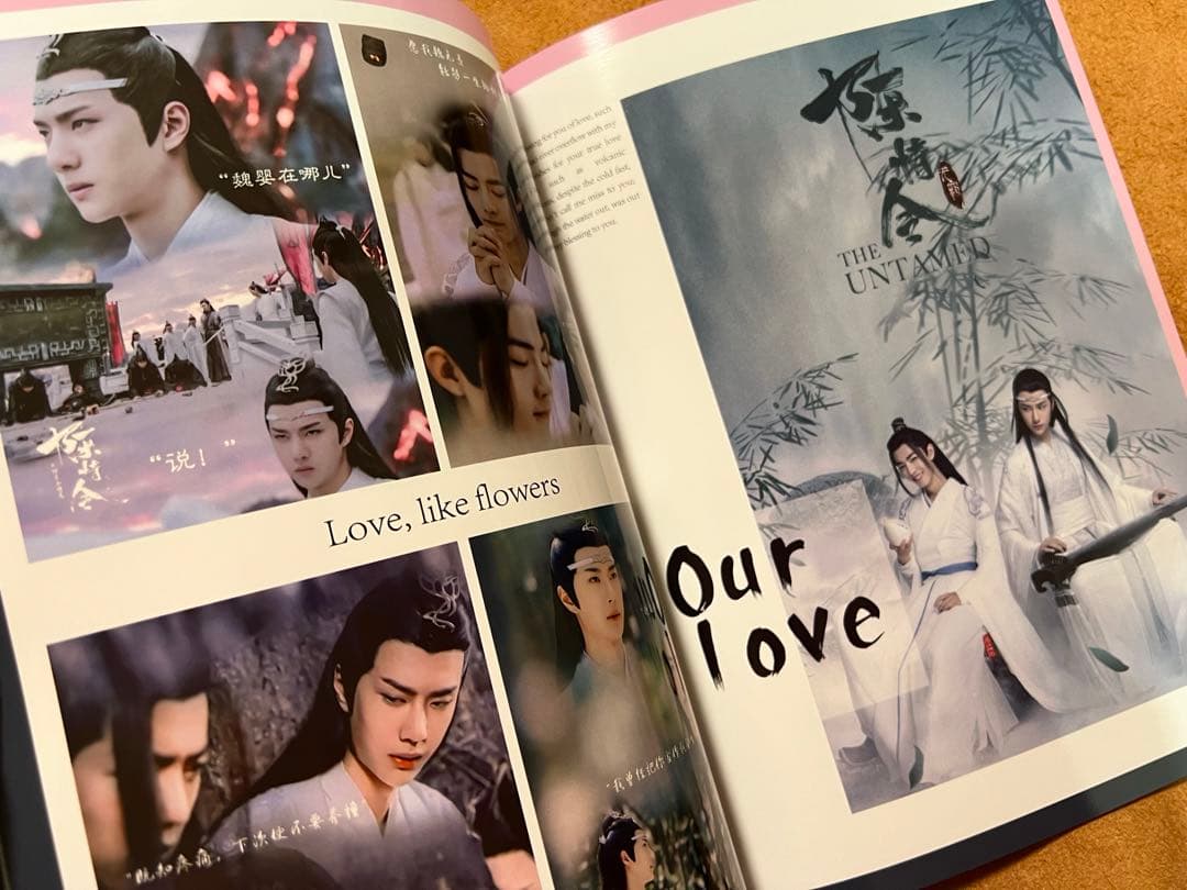 陳情令　博君一肖 王一博肖戦「LOVE LIKE FLOWERS」写真集