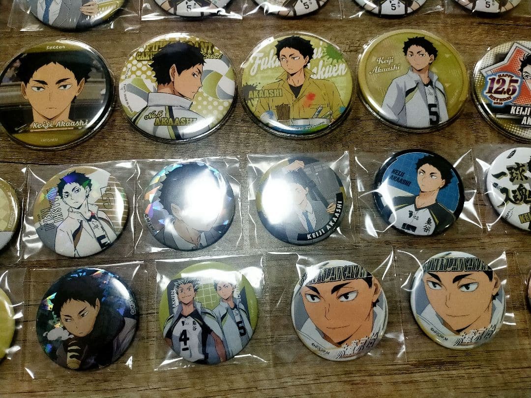 ハイキュー 赤葦京治 缶バッジ まとめ売り