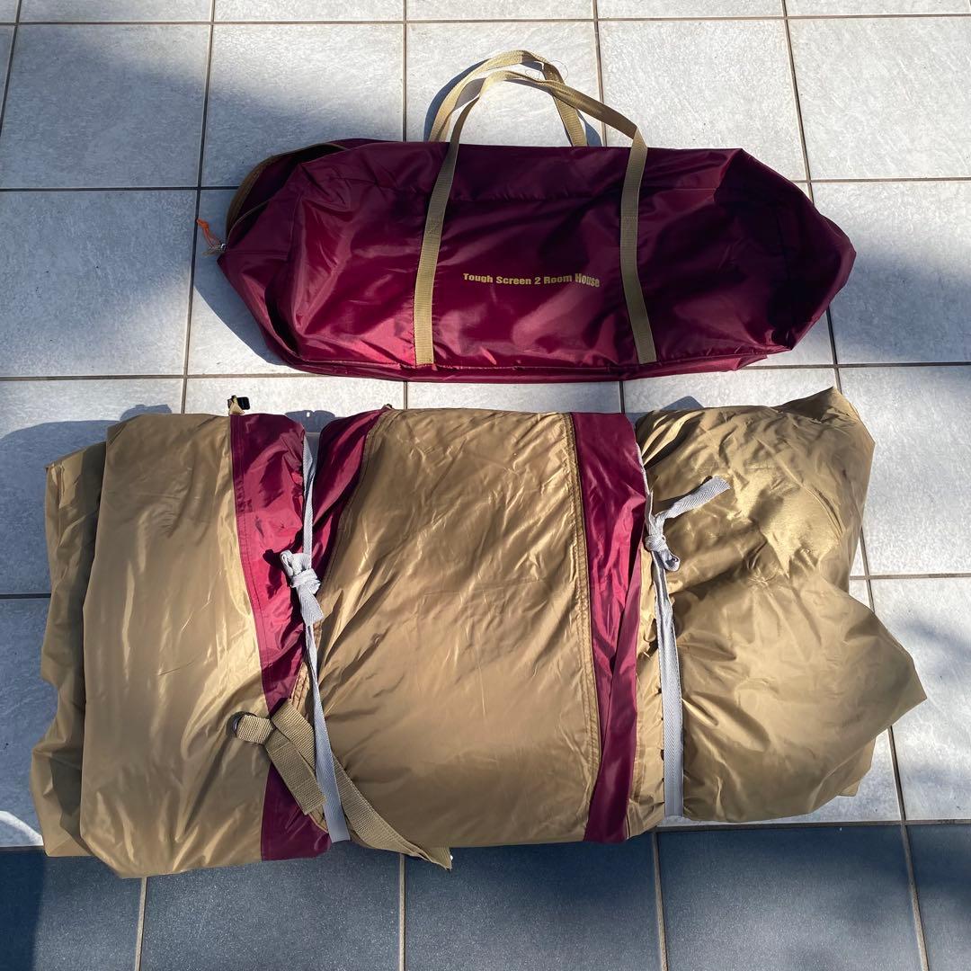 Coleman タフスクリーン2ルームハウス バーガンディ　テント キャンプ