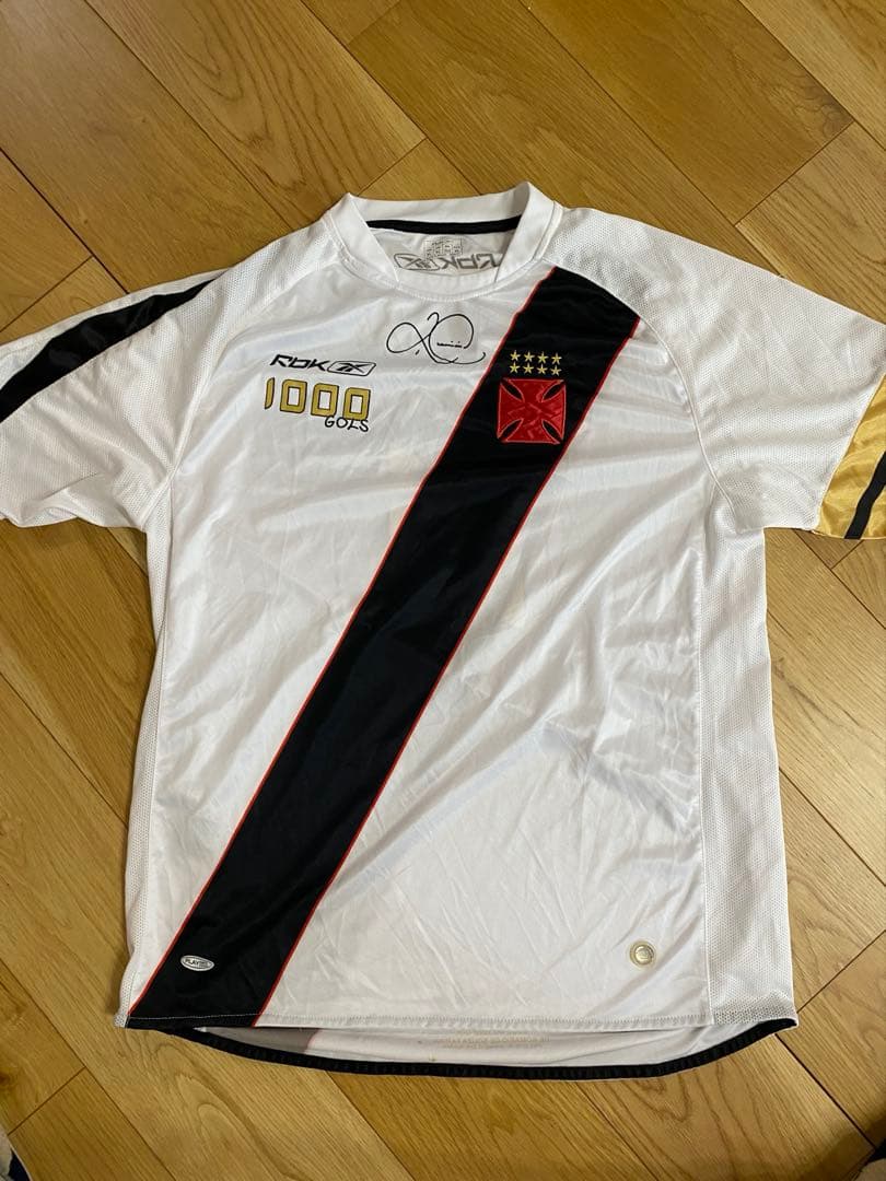 ロマーリオバスコダガマ1000ゴール記念ユニフォームサイズXL