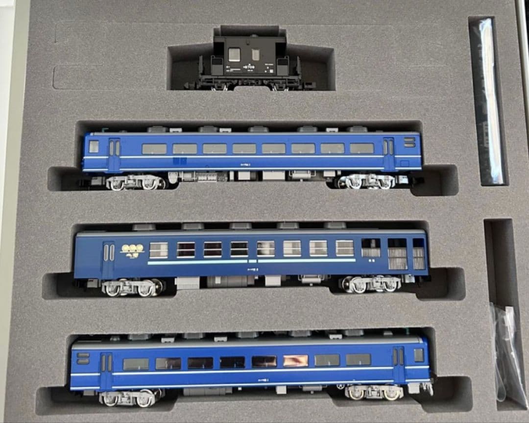 TOMIX98563東武鉄道14系ヨ8000形（SL大樹青色）蒸気機関5両セット