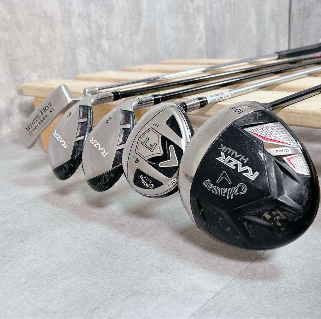 V229 キャロウェイ メンズ ゴルフ クラブ セット 14点 HONDA 黒