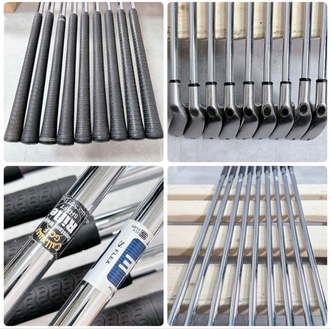 V229 キャロウェイ メンズ ゴルフ クラブ セット 14点 HONDA 黒